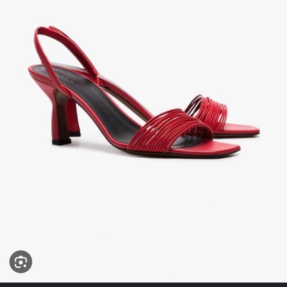 Neous Red Dilemma 80 leather sandal
